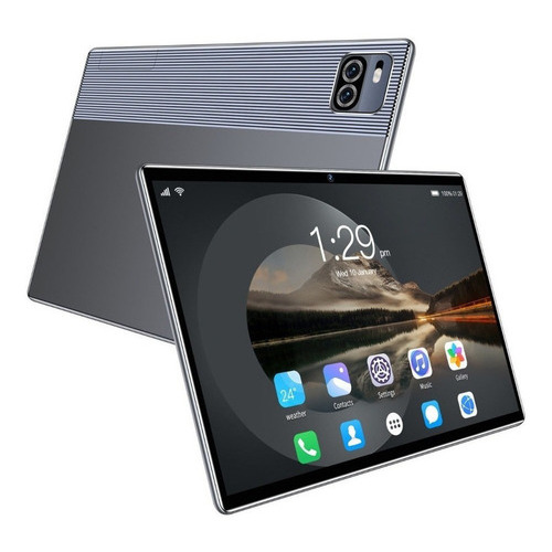 Tableta Android 12 De 10 Pulgadas, 1920 X 1080, 12 Gb De Ram Color Gris