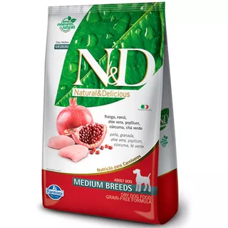 Alimento Perro Adulto Mediano N&d Grain Free Pollo 10kg Np