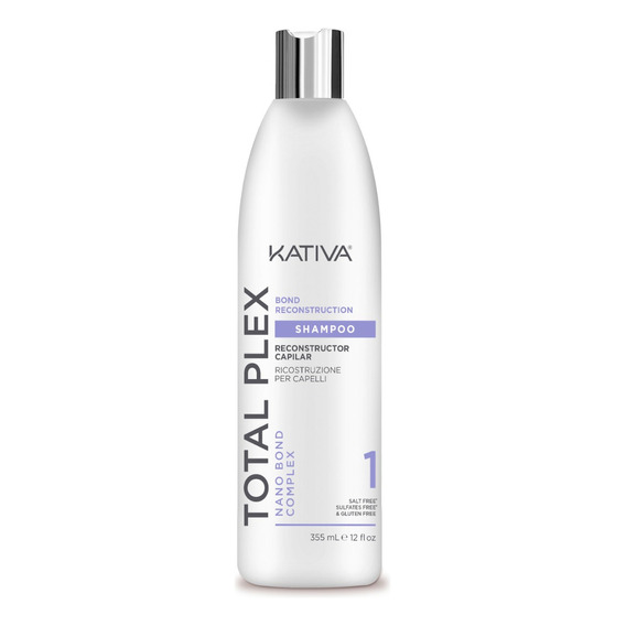  Shampoo Kativa Total Plex 355 Ml
