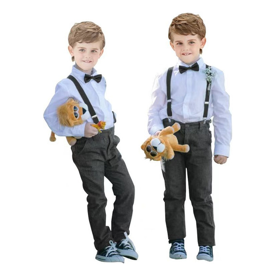 Conjunto De Atuendo Formal Para Bebé Niño Pequeño De 0 A 2 A