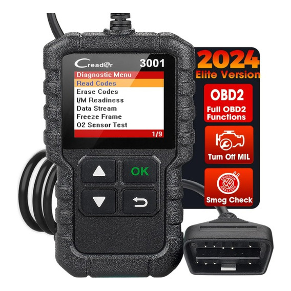 Escáner Automotriz Launch Cr3001 Obd2 Automóvil Carro.