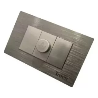 Interruptor Dimmer Gris Troen