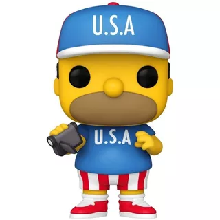 Funko Pop! Television: The Simpsons - Usa Homer #905