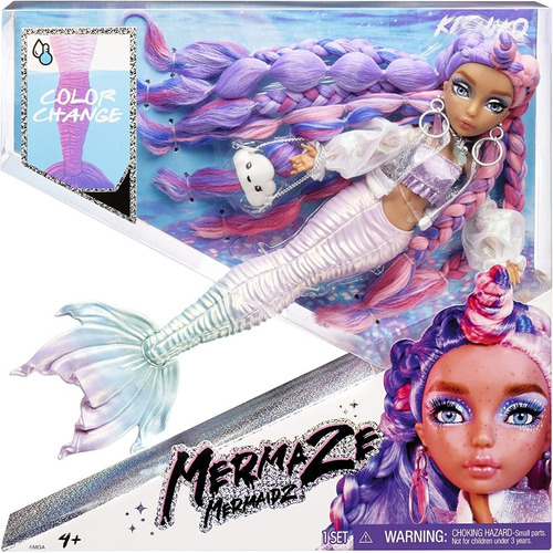 Muñeca Mermaze Mermaidz Color Change Kishiko