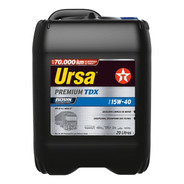 Oleo De Motor Ursa Premium Tdx 15w-40 Ci4 Mineral Texaco 20l