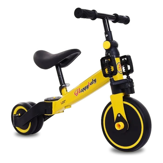 Bicicletas Triciclo De Equilibrio Plegable Para Niños 3 En1