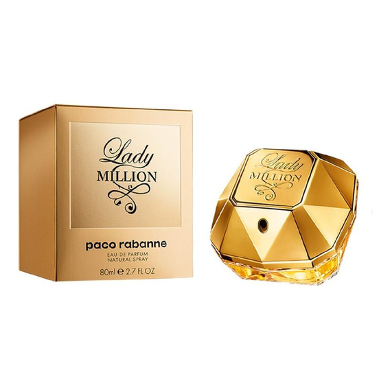Perfume Paco Rabanne Lady Million 80ml Original Super Oferta