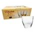 Vasos Copas Cristal Bohemia Elisabeth Agua 300cc X6 Piezas