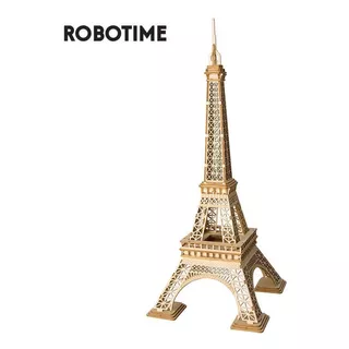 Torre Eiffel Decorativa Robotime Tg501 Armable Madera 