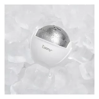 Masajeador Facial Corporal Coony Criogenico Snowball Color Blanco