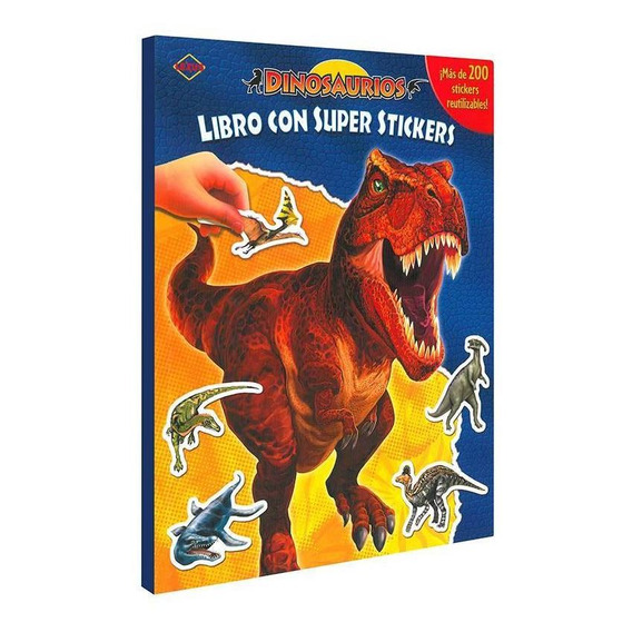 Libro Dinosaurios Sticker Coleccion 