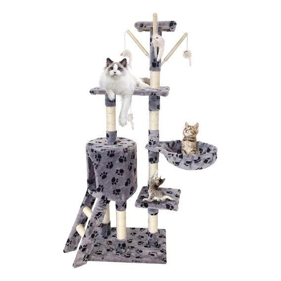 Torre Para Gatos Arbol Para Gatos Con Poste Rascador Y Casa