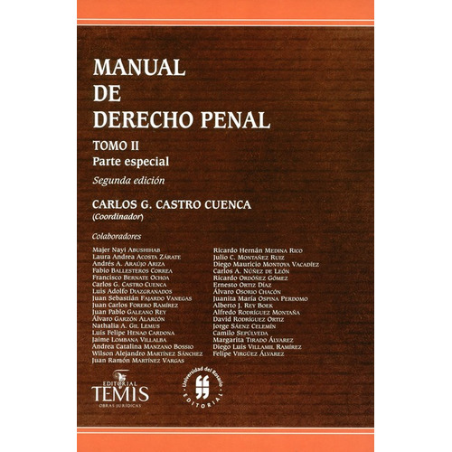 Libro Manual De Derecho Penal (ii)(2ªed) Parte Especial