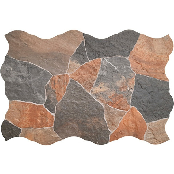 Porcelanato Slate Indian Flagstone - Estilo Piedra Laja 