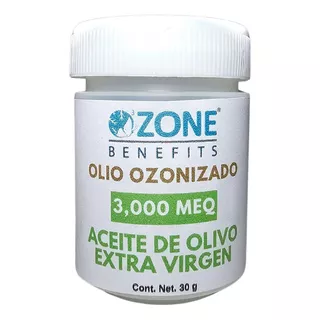 Aceite Ozonizado De Olivo 3,000 Meq - 30 G - Tarro Plastico