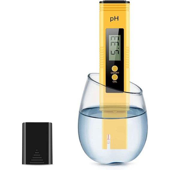 Medidor Ph Digital Phmetro Agua Liquidos Vino Sobres + Pilas
