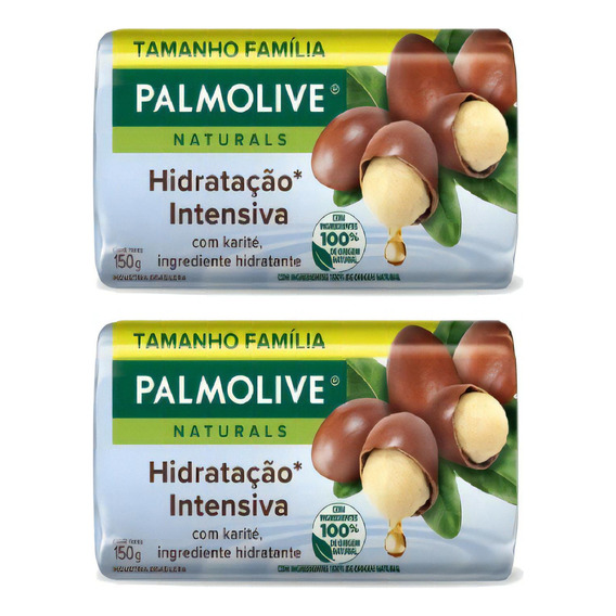 Jabón De Tocador Nutrición Intensiva Palmolive 150g Pack X2u