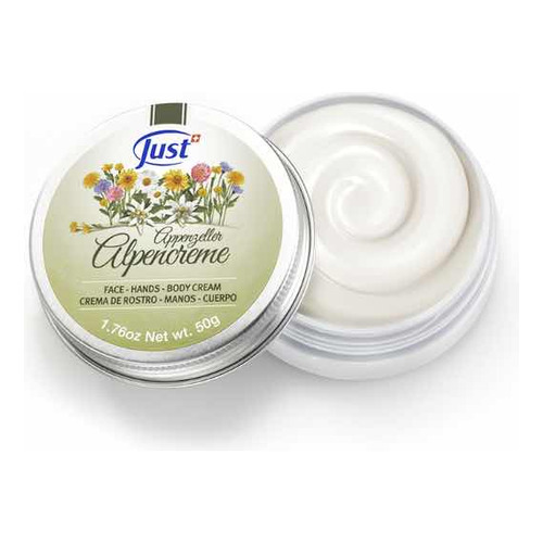 Crema Humectante Swiss Just Edición Especial Alpencreme  50g