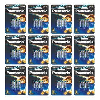 Pila Panasonic Evolta Alcalina Aaa Con 48 Pilas 1.5v