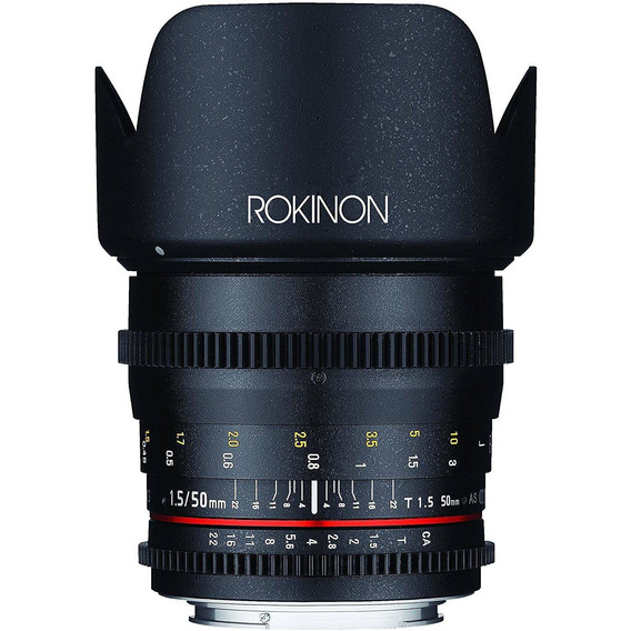 Lente Rokinon Cine Ds 50mm T1.5 Para Canon