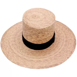 Sombrero Cordobés Palma Ala Larga Hombre Mujer Fresco 