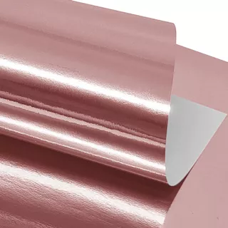 100 Folhas  Papel Laminado Rose Gold  180g/m² Tamanho A4