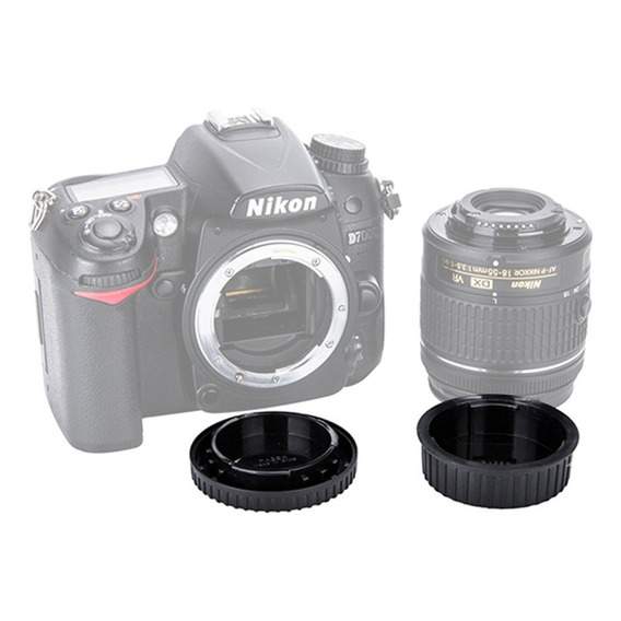 Tapa Trasera Lente Tapa Cuerpo Body Nikon Fx Dx Dslr Camara 