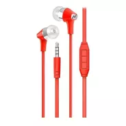 Auriculares Noga In Ear Ng 094 Manos Libres Cable Flat 1.20m