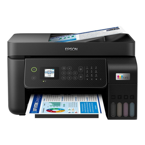 Impresora a color  multifunción Epson EcoTank L5290 con wifi negra 110V/220V