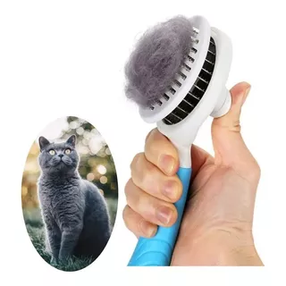 Cepillo Removedor De Pelo Autolimpiante Para Perros Y Gatos 
