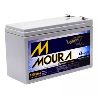 Batería Recargable Sellada 12v 7ah Moura 12mva-7 Ups Alarmas