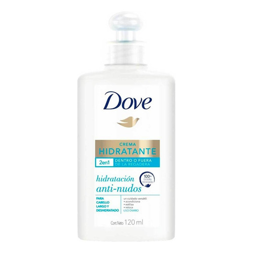 Crema Para Peinar Dove Hidratación Antinudos 120ml