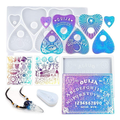 ~? Spirit Board Planchette Epoxi Resina Moldes De Silicona R