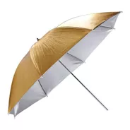 Sombrilla/paraguas Godox 101 Cm  Dorado/plateado Reversible
