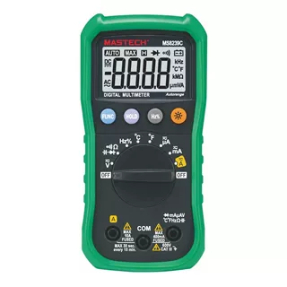 Tester Multimetro Digital Mastech Ms8239c V Dc/ac-a Dc/ac °c