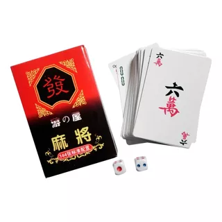 Jogo Cartas Mahjong Chinês 