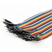 Pack 40 Cables Macho Hembra 20cm Dupont Arduino Y Protoboard