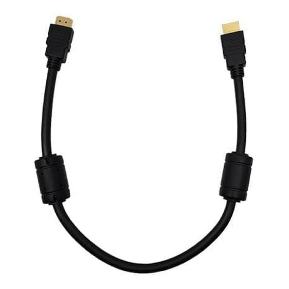 Cable Hdmi Nisuta V2.0 0,5 Mts Dorado 4k Ns-cahdmi05 