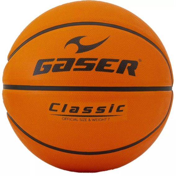 Balón De Básquetbol Modelo Classic Hule En No. 7 Gaser