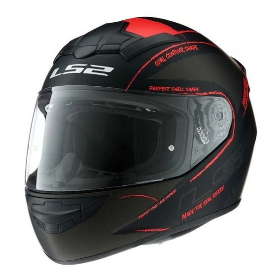 Casco Moto Ls2 Integral 352 Rookie Brush Visor Simple