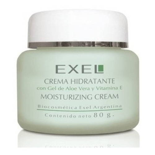 Crema Hidratante Facial Exel Aloe Vera Y Vitamina E 80ml Momento de aplicación Día/Noche Tipo de piel Todo tipo de piel