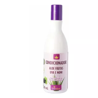  Condicionador Aloe Frutas Cabelos Nutridos 300ml - Livealoe