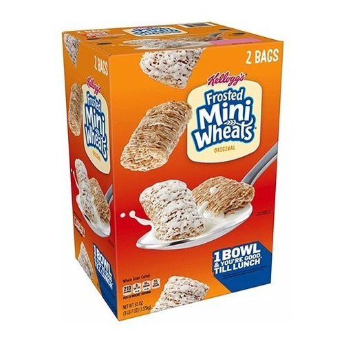 Caja De Cereal Kelloggs, Mini Trigo Original 1.55 K