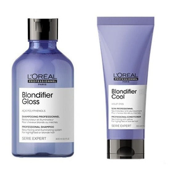 Pack Shampoo Blondifier Gloss + Acondicionador Loréal