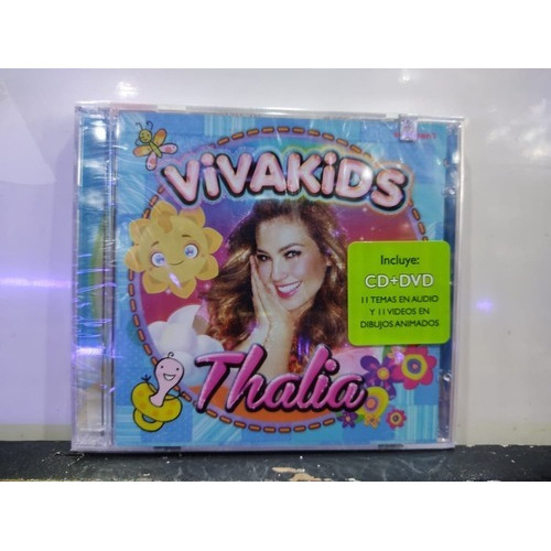 Thalia Vivakids Cd + Dvd Nuevo Original Sellado