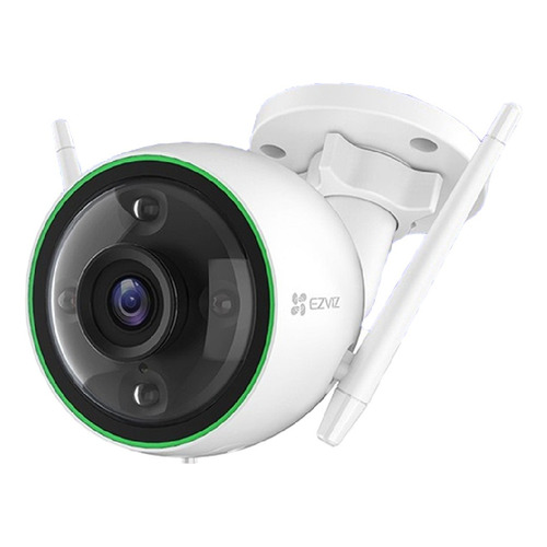 Cámara Ezviz Wifi 1080p Exterior Detecta Persona Ip67 Color Blanco