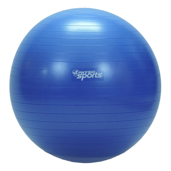 Balón Fisioterapia Pilates 65 Cm Uso Profesional Color Azul