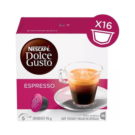 Pack Capsulas Dolce Gusto 3x2 Espresso 48 Capsulas