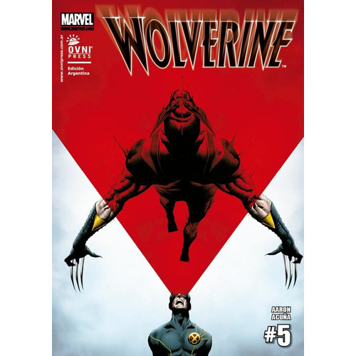 WOLVERINE 05, de AARON, ACUÑA. Editorial OVNI PRESS MARVEL, tapa blanda, edición 1 en español, 2011