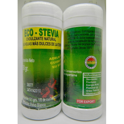 2 Stevia De 250 Grs +